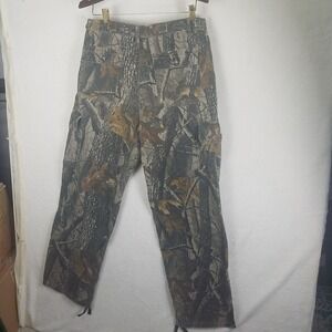 Spartan Outdoors Mens Realtree Hardwoods Camo Cargo Pants Size L‎ Straight Leg